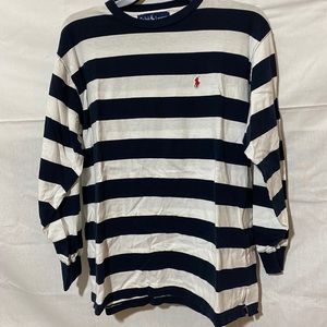 Long sleeve polo tee